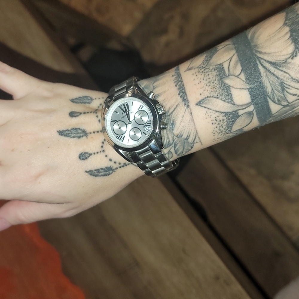 Silver Michael Kors watch